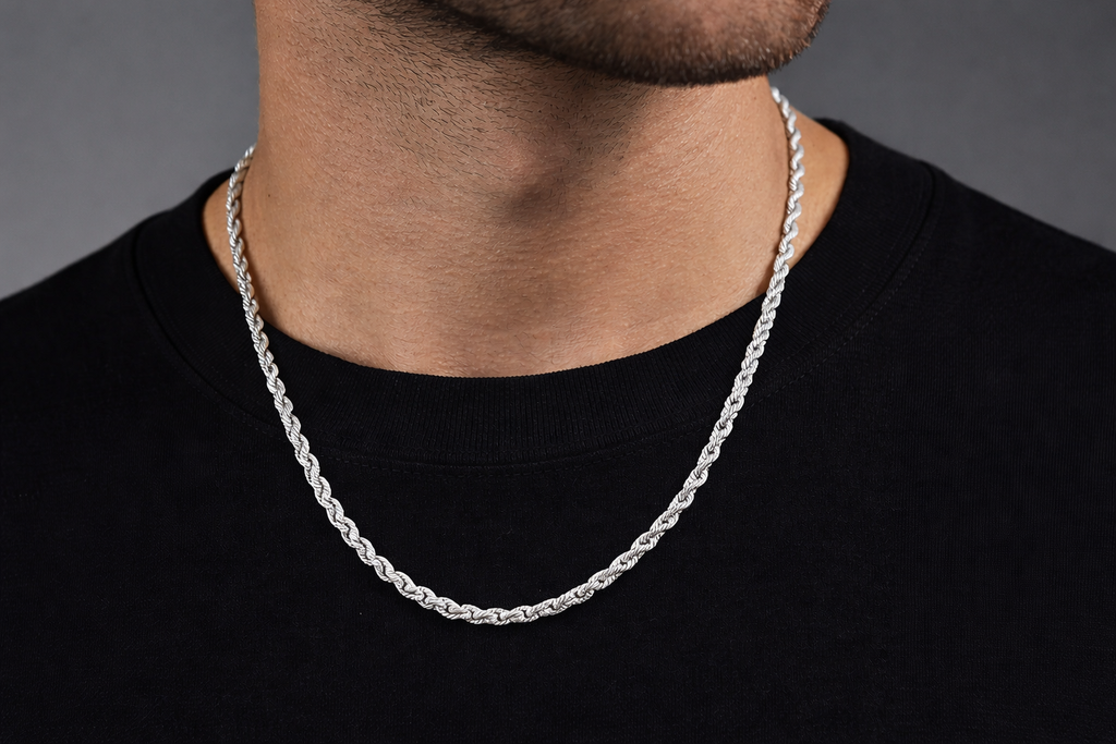 Regal Rope Silver Chain