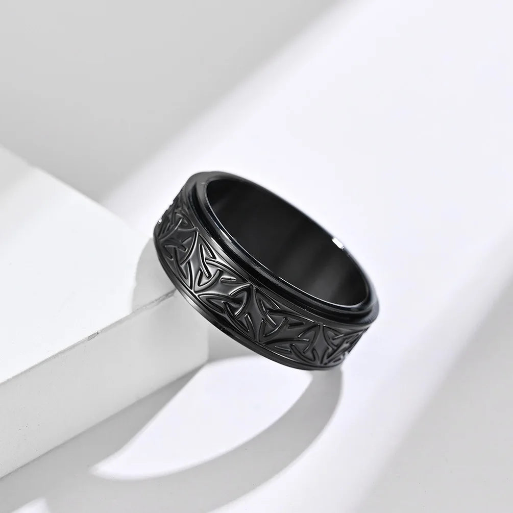 Obsidian Edge Black Ring