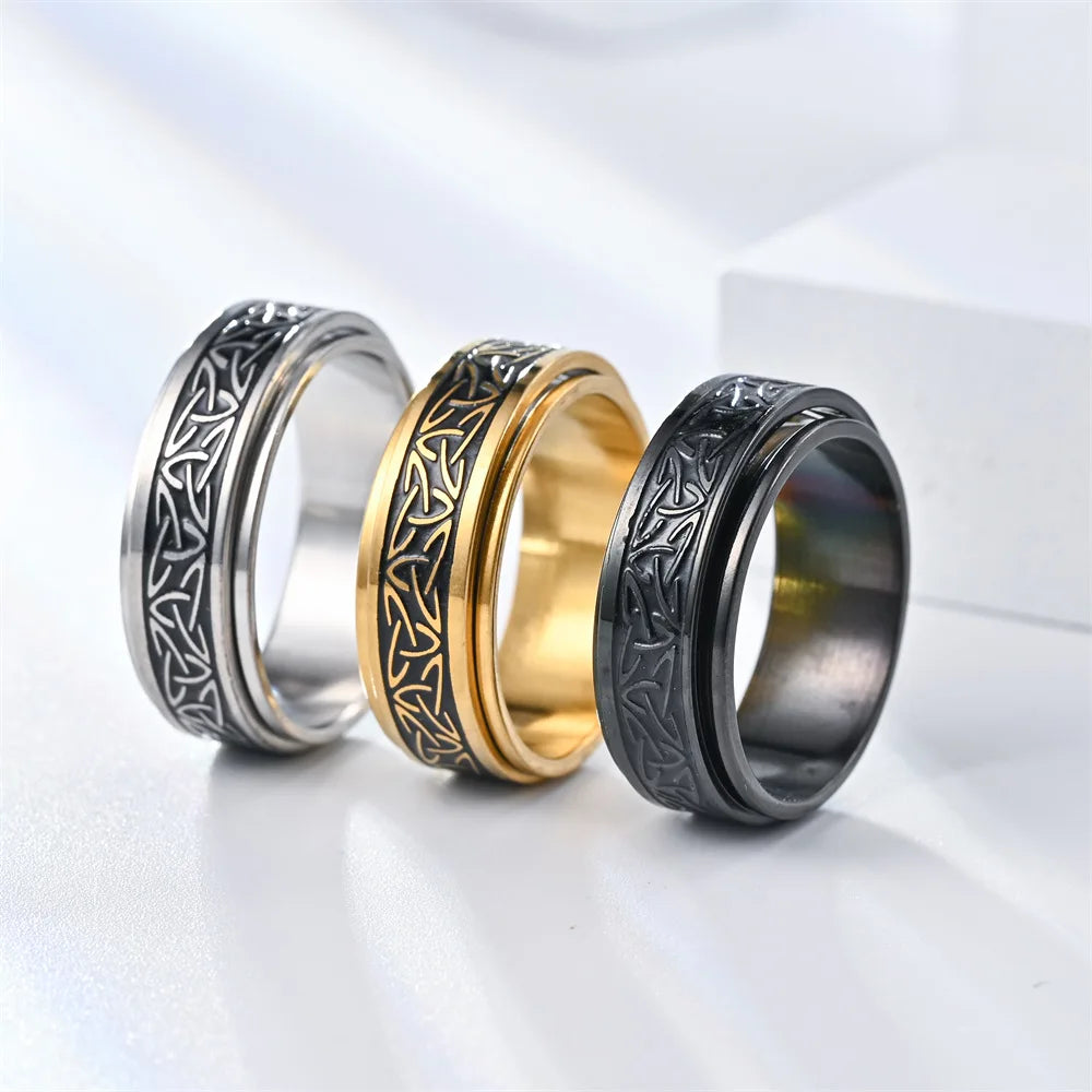 Obsidian Edge Black Ring