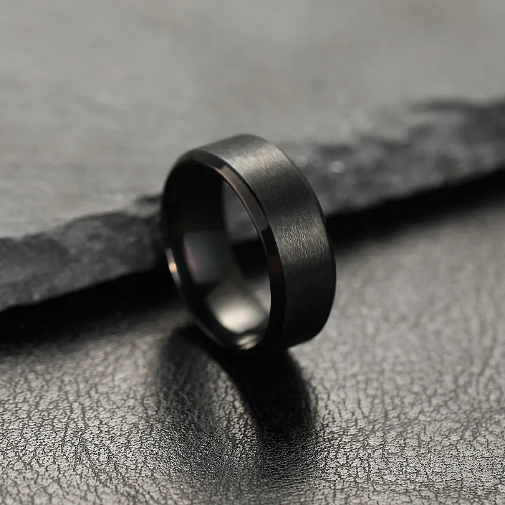 Obsidian Core Ring