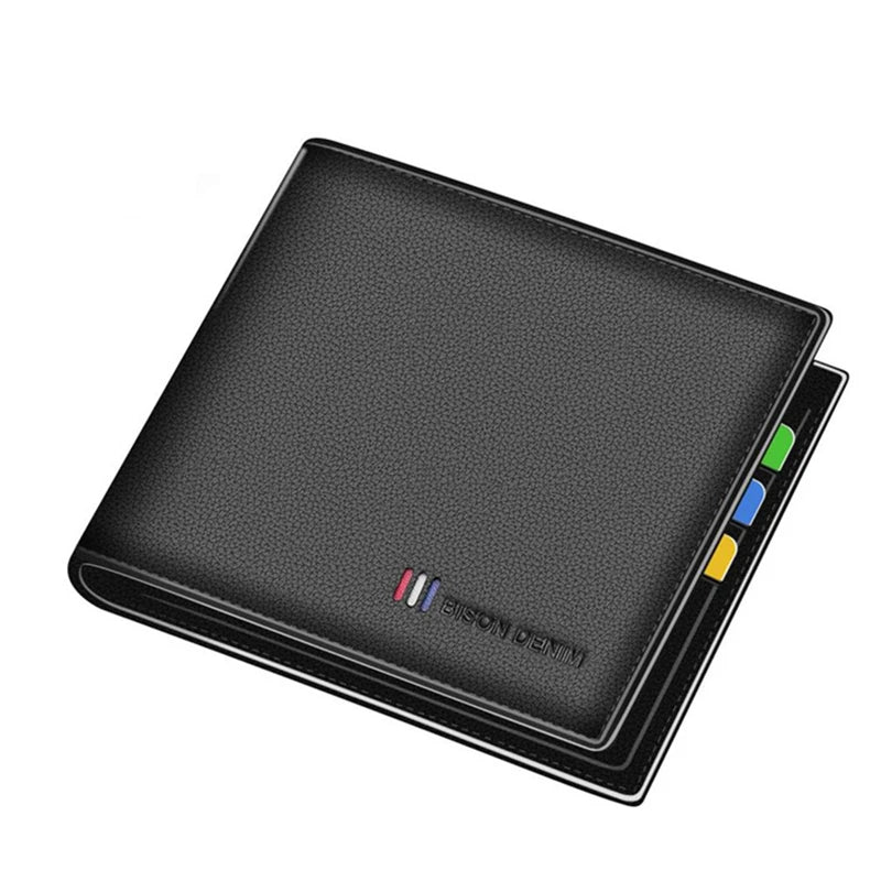 BisonVault™ RFID Slim Leather Wallet