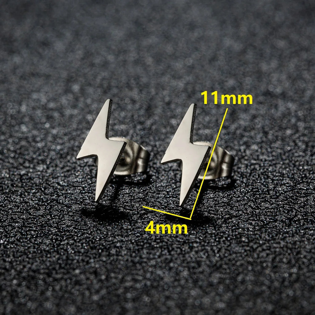 Volt Strike™ Lightning Stud Earrings