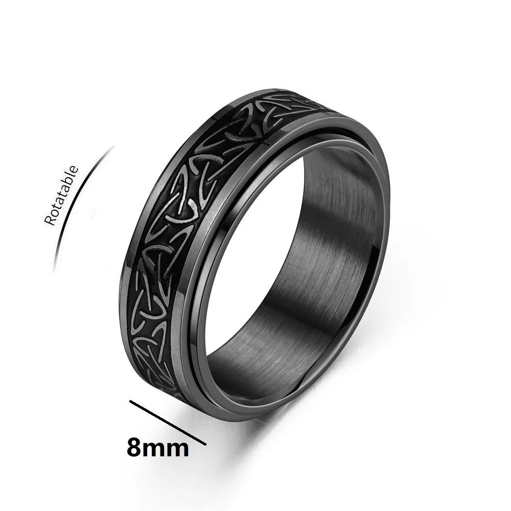 Obsidian Edge Black Ring