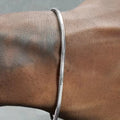 Titan Slim Silver Bracelet