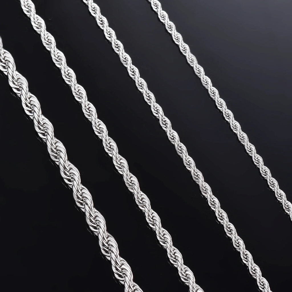 Regal Rope Silver Chain