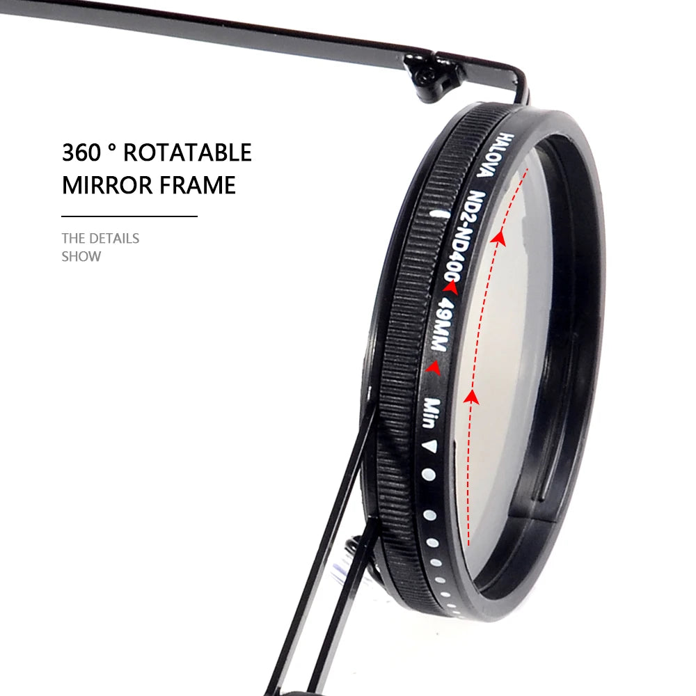 Noir Axis Round Sunglasses