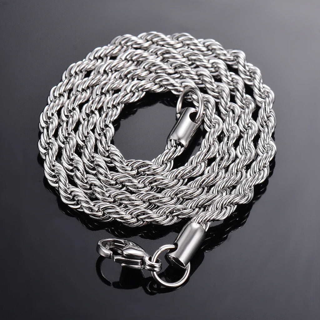 Regal Rope Silver Chain