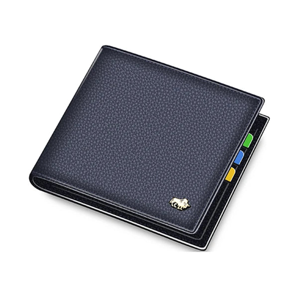 BisonVault™ RFID Slim Leather Wallet